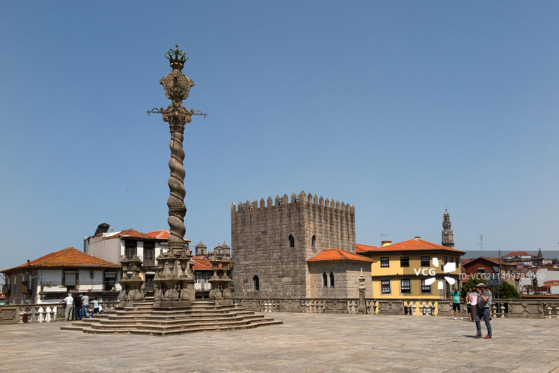 葡萄牙波尔图的皮洛里尼奥柱图片素材