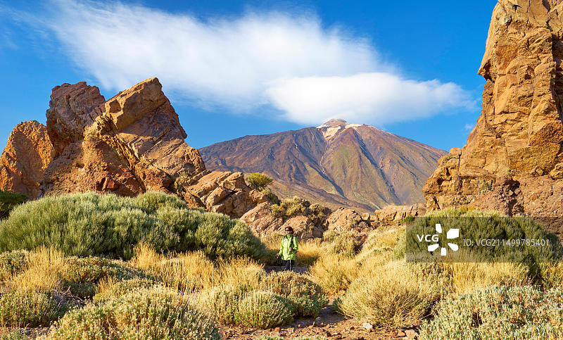 泰德国家公园，西班牙特内里费岛，加那利群岛图片素材