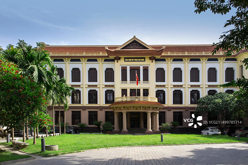 越南河内考古博物馆风光图片素材