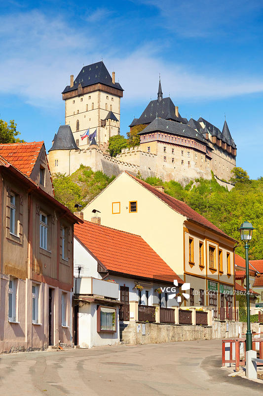 捷克共和国卡里斯特恩城堡图片素材