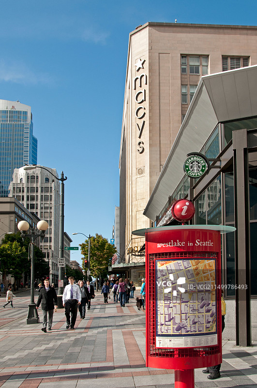 美国西雅图梅西百货商店图片素材