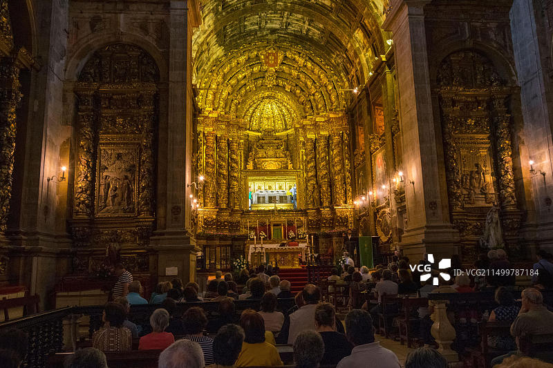 科英布拉圣克拉拉新修道院图片素材