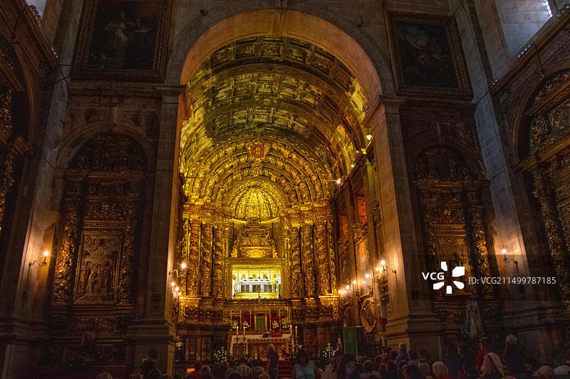 科英布拉圣克拉拉新修道院图片素材