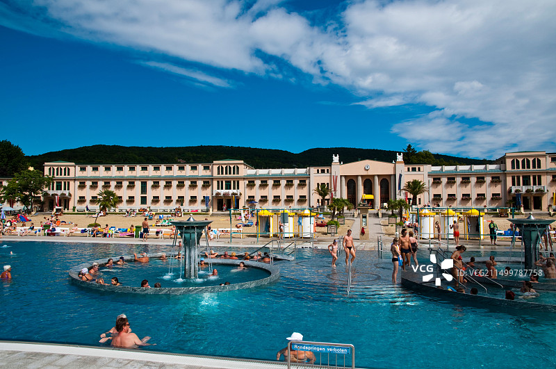 维也纳巴登温泉浴场图片素材
