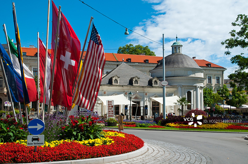 维也纳巴登温泉小镇图片素材