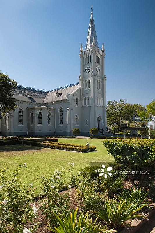 南非西开普省罗伯逊荷兰归正教会图片素材