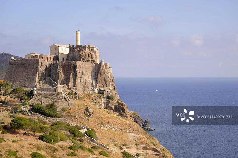 卡普拉亚岛圣乔治堡垒图片素材