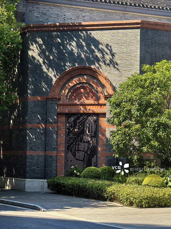 上海市石库门黄浦区新天地一大会址图片素材