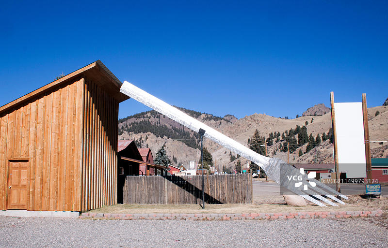 美国克里德科罗拉多州最大的叉子图片素材