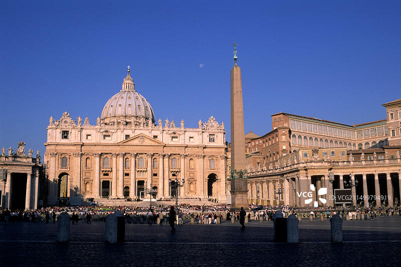 意大利罗马圣彼得大教堂图片素材