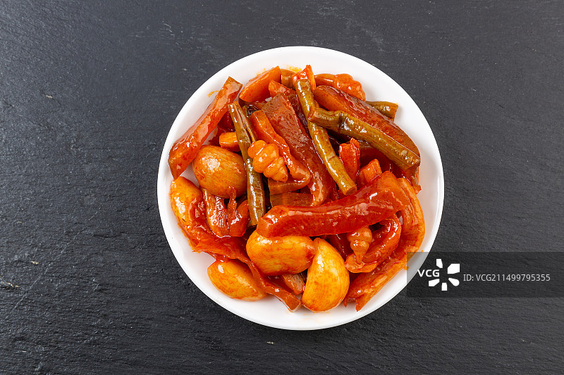 酱八宝咸菜图片素材