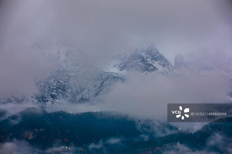 奥地利萨尔巴赫图片素材