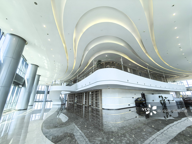 现代办公楼室内空间图片素材