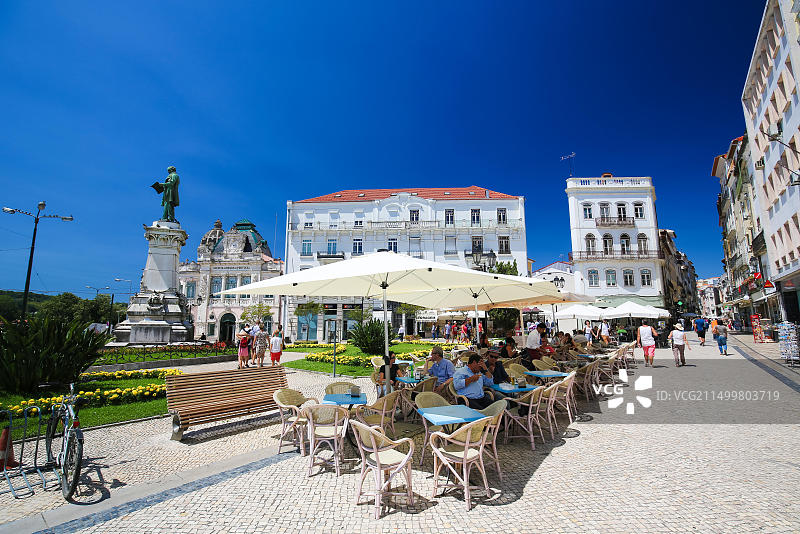 葡萄牙科英布拉的若阿金·安东尼奥·德·阿吉亚尔纪念碑图片素材