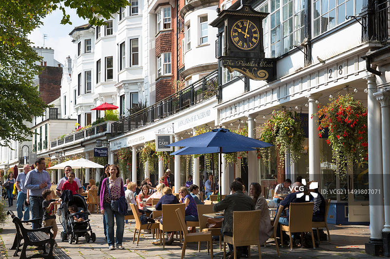 英格兰肯特郡唐bridge Wells步行街街景图片素材