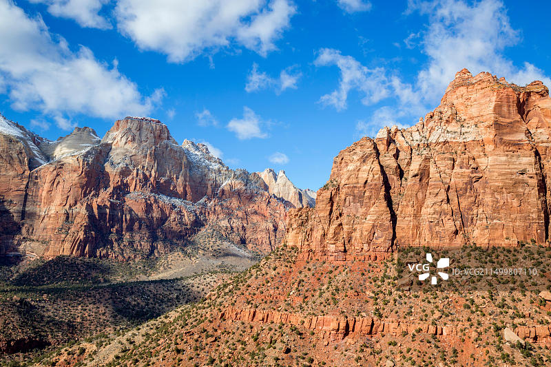 犹他州锡安国家公园图片素材