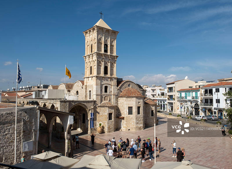 塞浦路斯拉纳卡圣拉撒路教堂图片素材