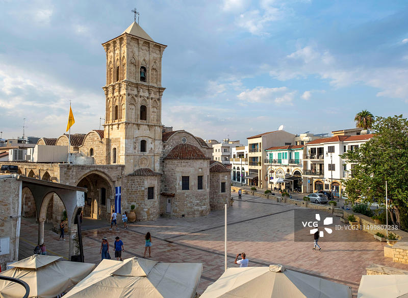 塞浦路斯拉纳卡圣拉撒路教堂图片素材