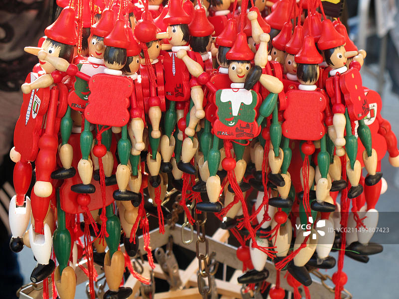 托斯卡纳之旅：佛罗伦萨老宫、大卫像、老桥夜景图片素材