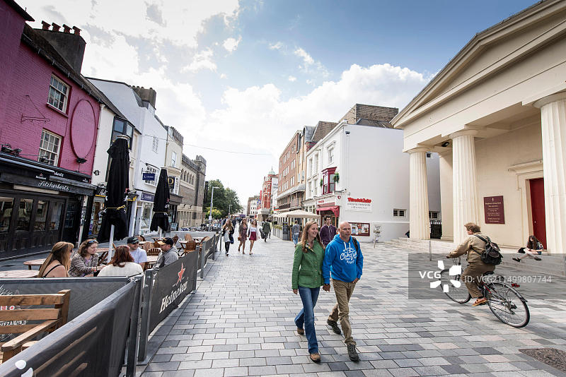 英国苏塞克斯布莱顿和霍夫的旅行/旅游图像：海滨、码头、城市、商店、海滩、地标、展馆图片素材