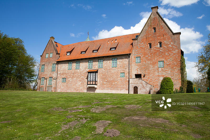 德国下萨克森州巴特贝德克斯萨的贝德克斯萨城堡图片素材