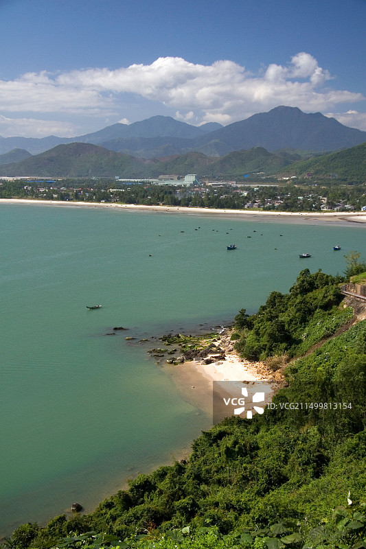 越南岘港海湾风光图片素材