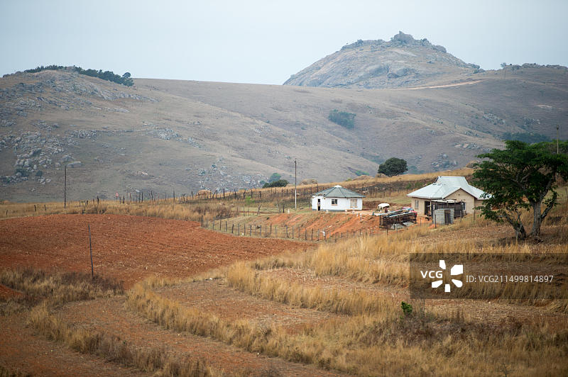 非洲斯威士兰霍霍地区的住宅图片素材