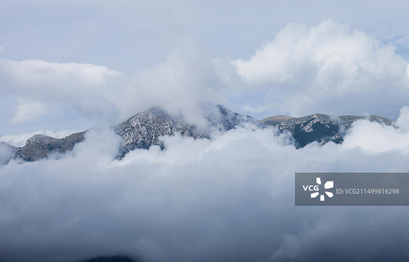 意大利阿布鲁佐地区苏尔莫纳旅游图片素材