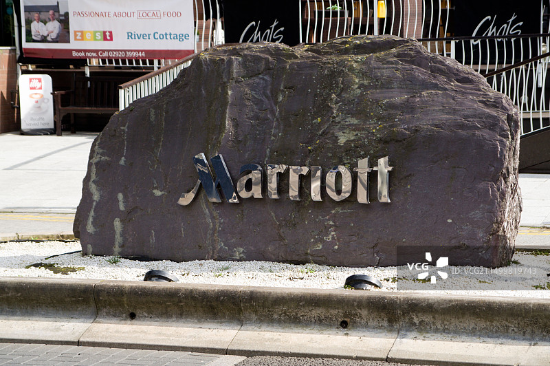 英国威尔士卡迪夫万豪酒店图片素材