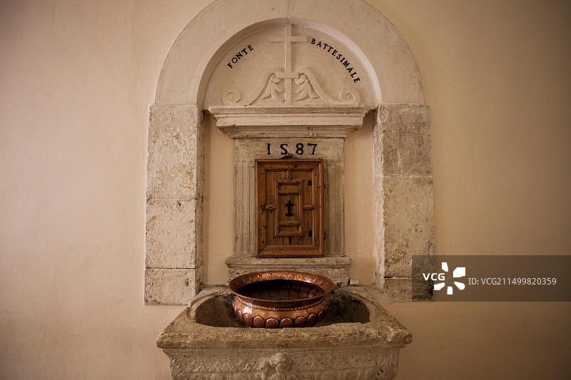 焦韦镇，阿布鲁佐，意大利，旅行图片素材