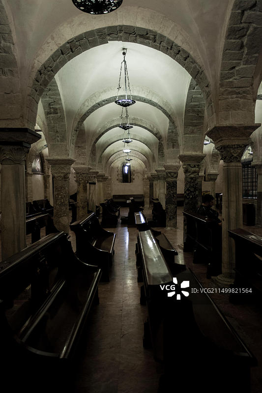 巴里圣尼古拉大教堂，意大利普利亚图片素材