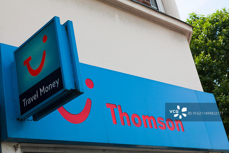 汤姆森旅行社店面（英国肯特贝肯汉姆）图片素材