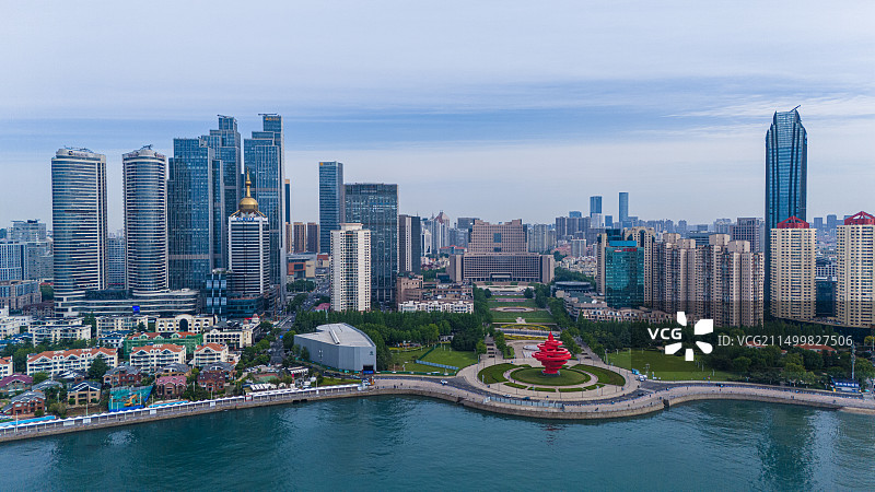 青岛五四广场图片素材