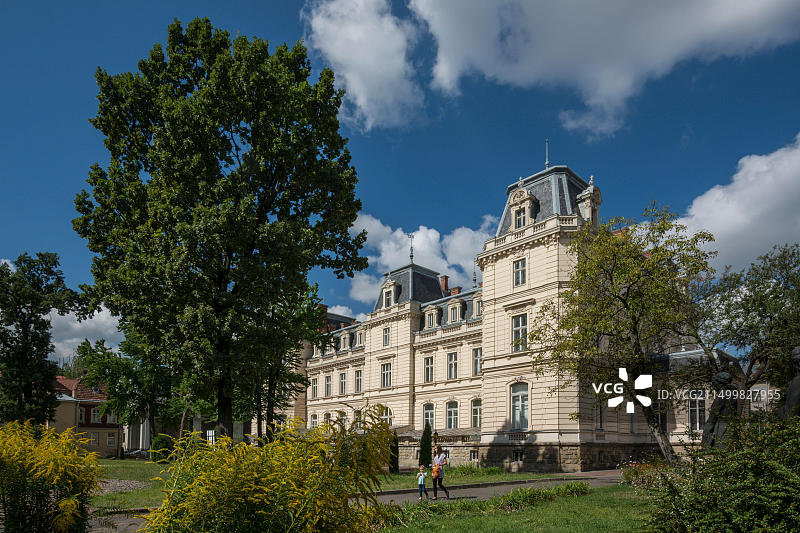 乌克兰利沃夫的波托茨基宫图片素材
