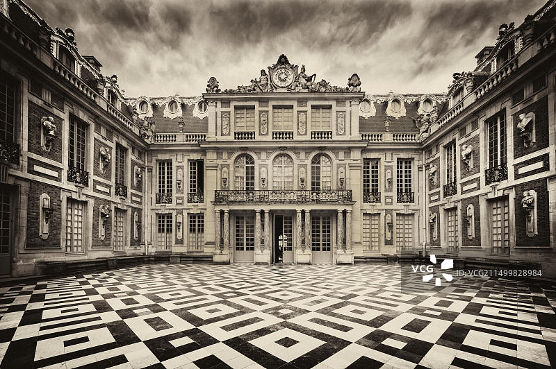 凡尔赛宫外墙图片素材