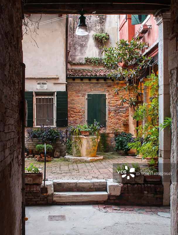 威尼斯 Corte Tagiapiera， Hugo Pratt 漫画《Corto Maltese》中出现图片素材