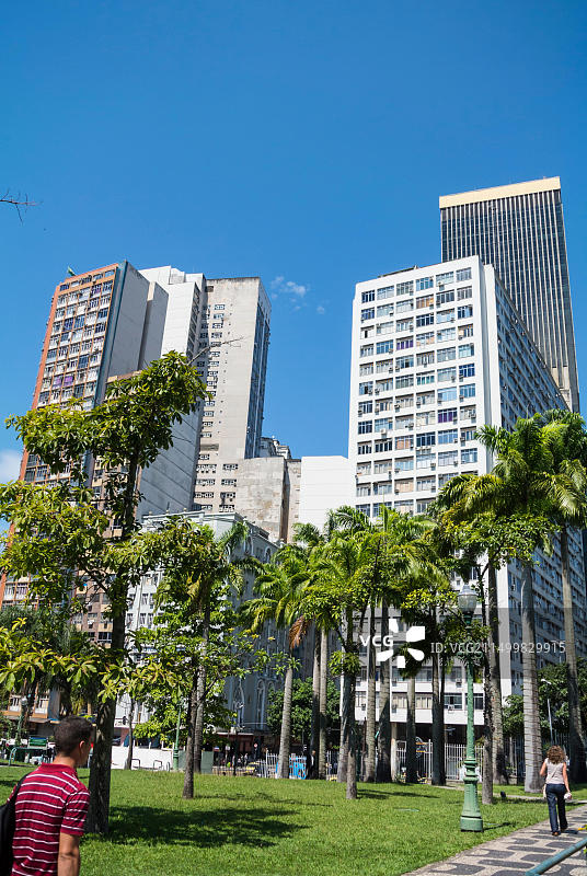 巴西里约热内卢市中心区域图片素材