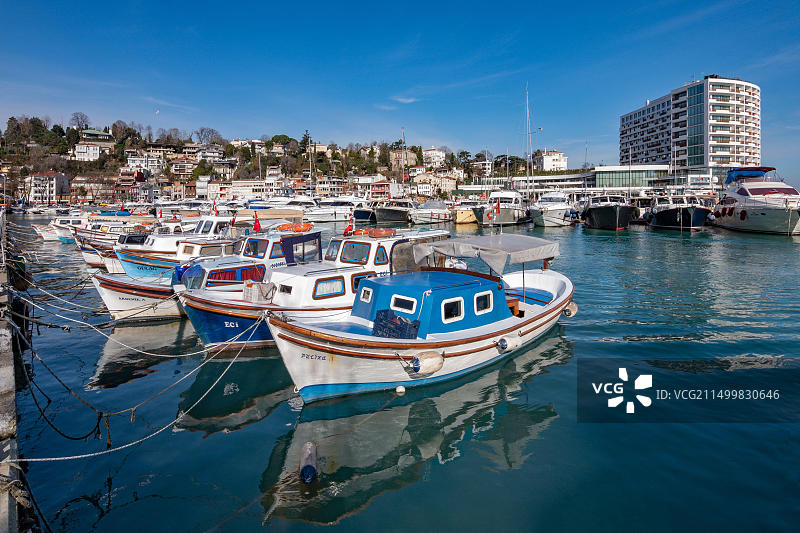 土耳其伊斯坦布尔萨里耶尔区塔拉比亚社区图片素材