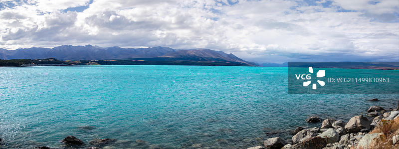 新西兰蒂卡波湖图片素材