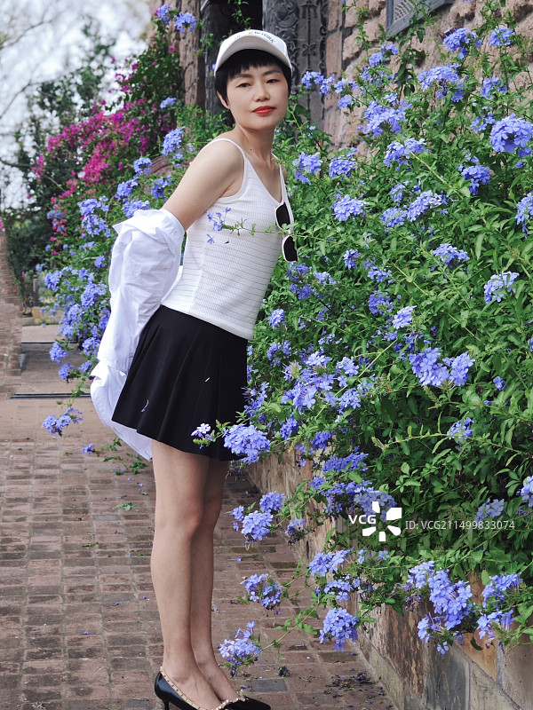 与花同舞图片素材