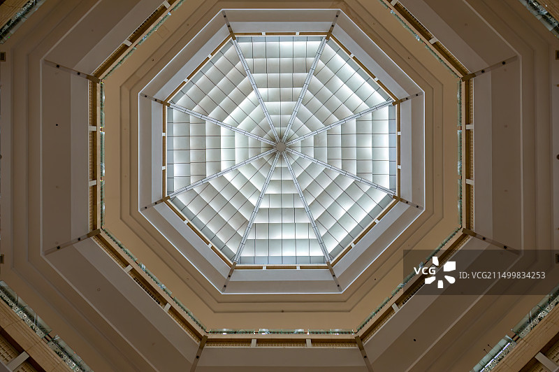 山西省博物院主楼穹顶图片素材