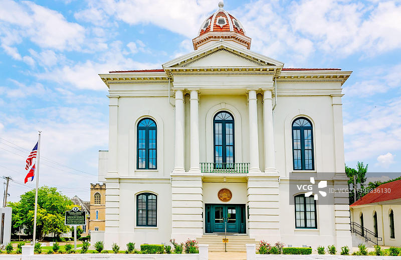 密西西比州亚祖县法院图片素材