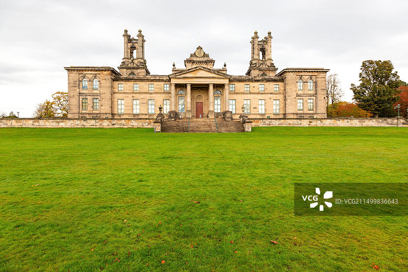 苏格兰现代艺术画廊二馆，英国爱丁堡图片素材