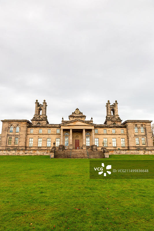 苏格兰现代艺术画廊二馆，英国爱丁堡图片素材