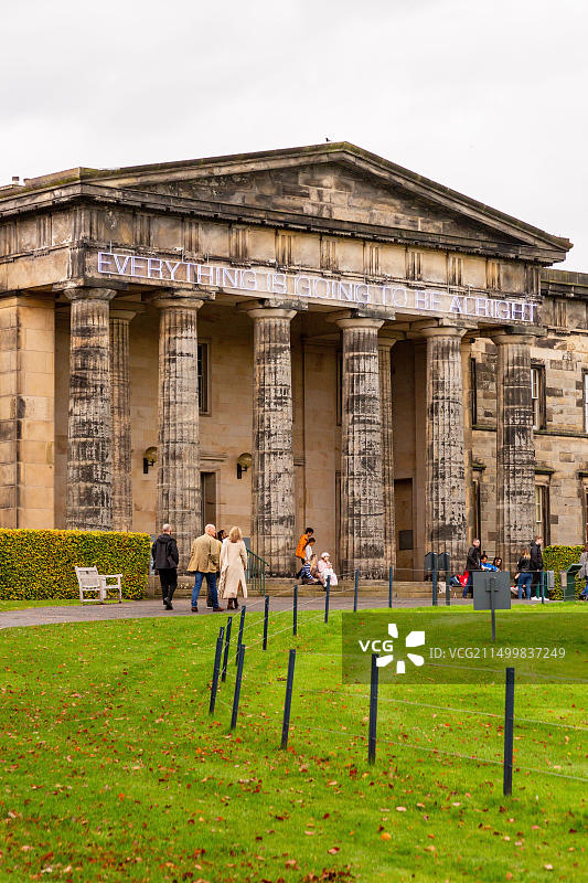 爱丁堡苏格兰国家现代艺术画廊图片素材