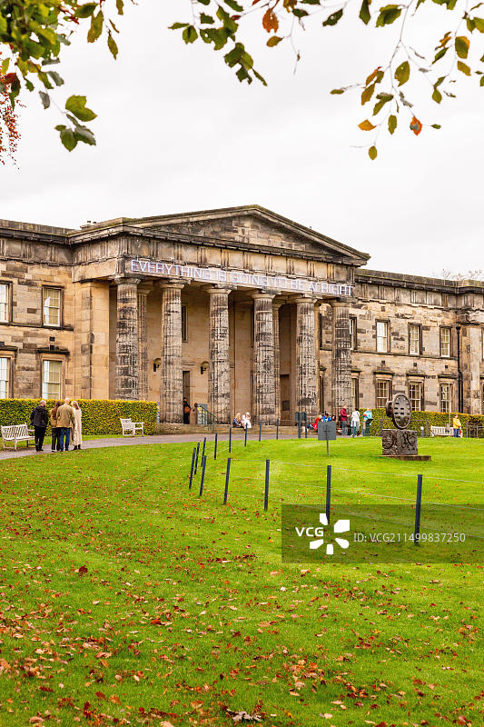 爱丁堡苏格兰国家现代艺术画廊图片素材