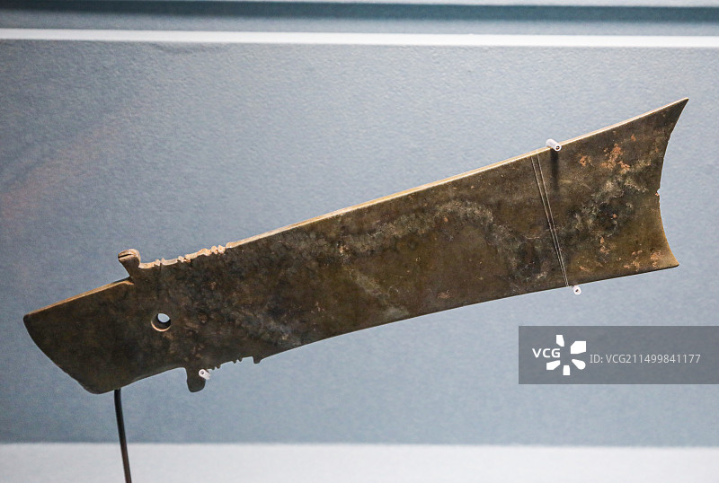 中国台湾省台北故宫博物院夏代牙璋图片素材