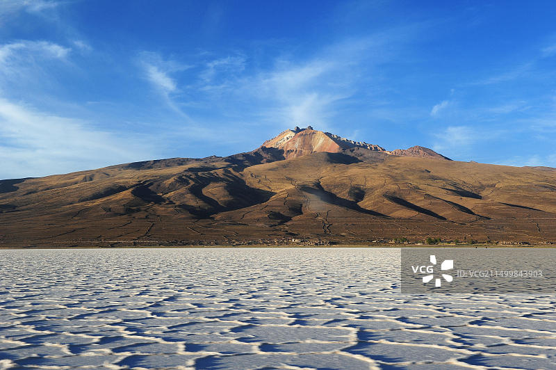 玻利维亚乌尤尼盐沼图片素材
