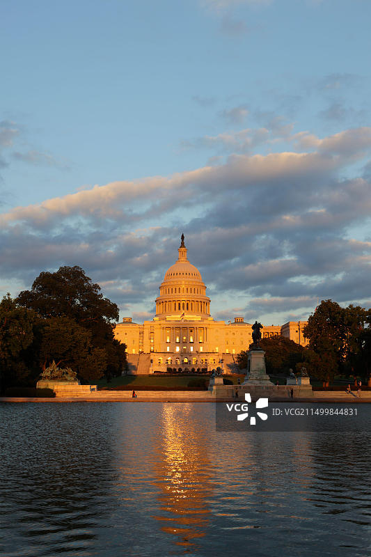 美国国会大厦，华盛顿特区图片素材