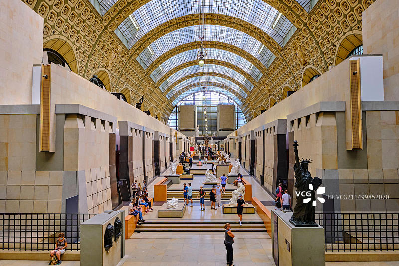 法国巴黎奥赛博物馆图片素材